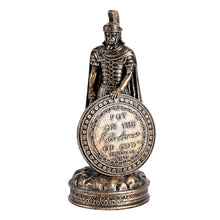 Load image into Gallery viewer, ARMOR OF GOD BRONZE FIGURINE