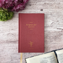 Load image into Gallery viewer, SCRIPTURES FOR ANXIETY JOURNAL
