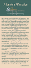 Load image into Gallery viewer, STANDERS AFFIRMATION BOOKMARK

